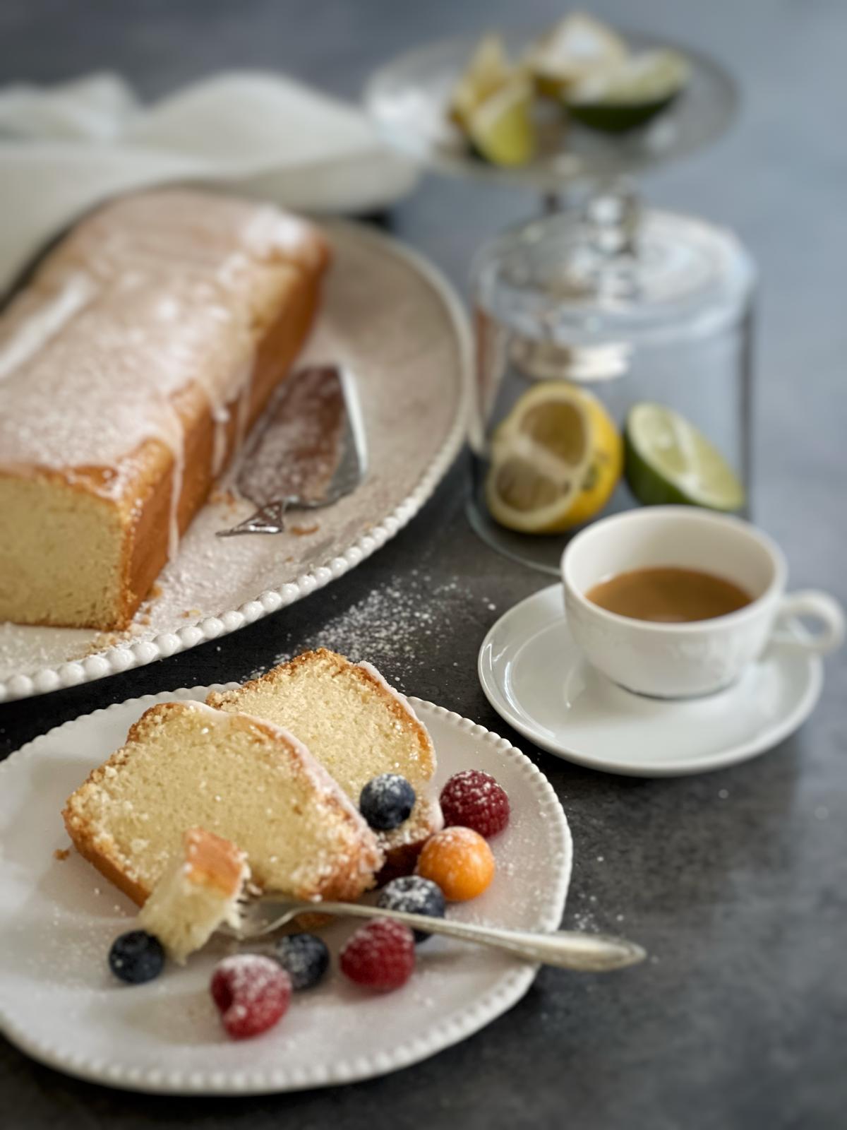 ZITRONENKUCHEN - BACKMISCHUNG BIO l VEGAN l LAKTOSEFREI
