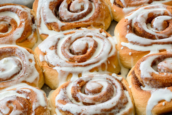 ZIMTSCHNECKEN mit ZIMTFÜLLE - BACKMISCHUNG BIO l VEGAN l LAKTOSEFREI