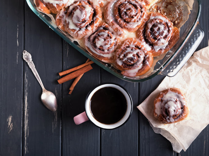 ZIMTSCHNECKEN mit ZIMTFÜLLE - BACKMISCHUNG BIO l VEGAN l LAKTOSEFREI