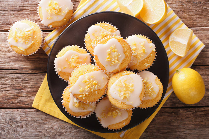 ZITRONENCUPCAKE - BACKMISCHUNG BIO l VEGAN l LAKTOSEFREI